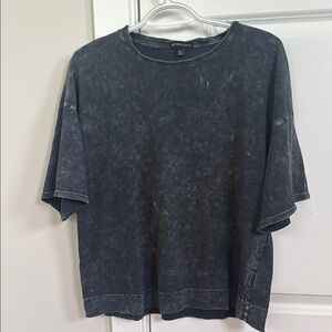 Beyond yoga Charcoal Short Sleeve Tee